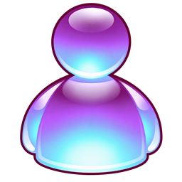 Deep purple gel person